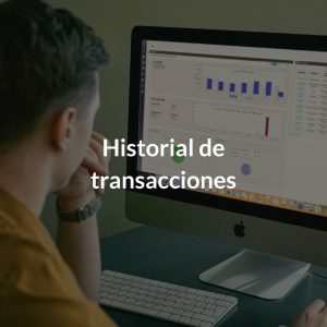 Historial de transacciones